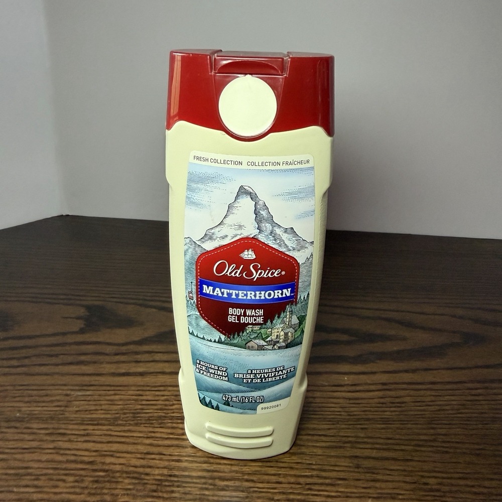 Old Spice Matterhorn Body Wash 16 Oz RARE HTF